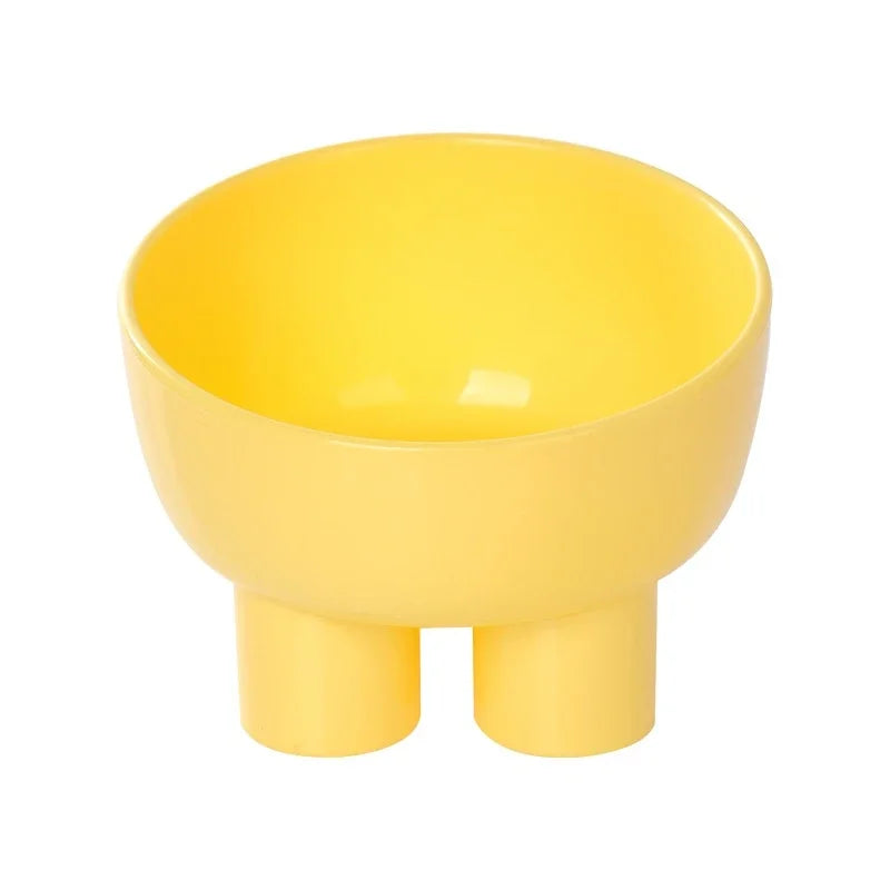 Elephant leg neck protection bowl, cat food bowl, cat bowl, anti overturning pet bowl, food utensils