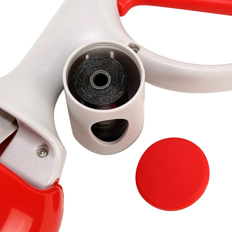 Pet Pooper Scooper Dogs Outdoor Pick Up Excreta Cleaner with 1 Roll Bags Pet Feces Cleaner Picker Cleaning Tools For Dogs Puppy